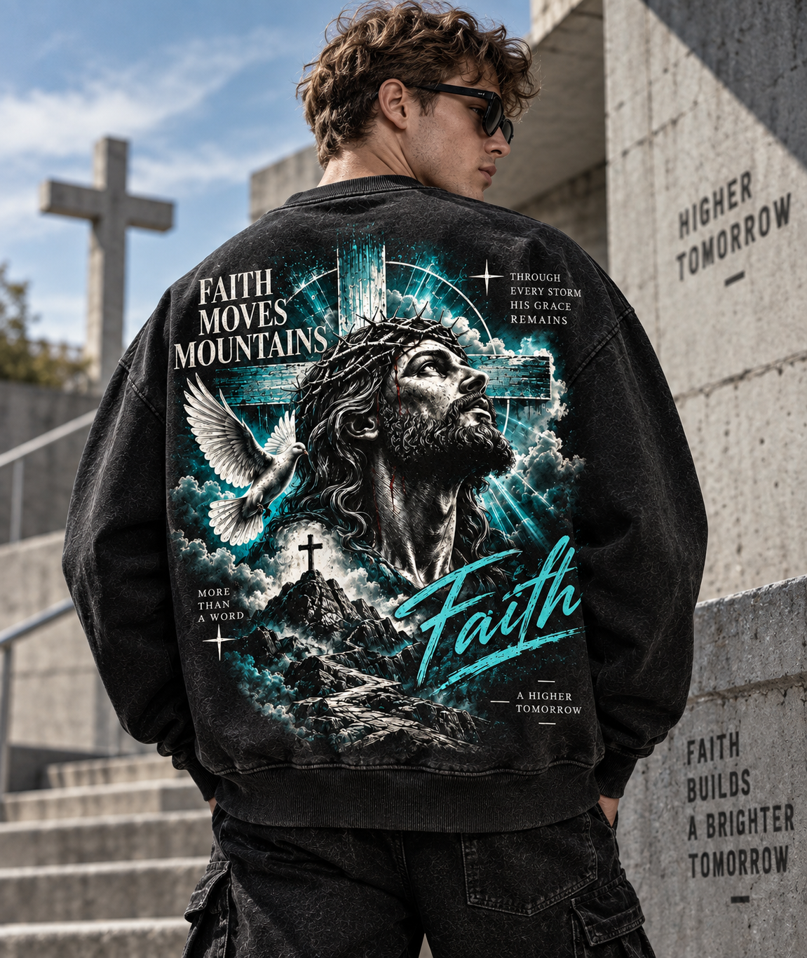 Faith Moves Mountains Sweatshirt