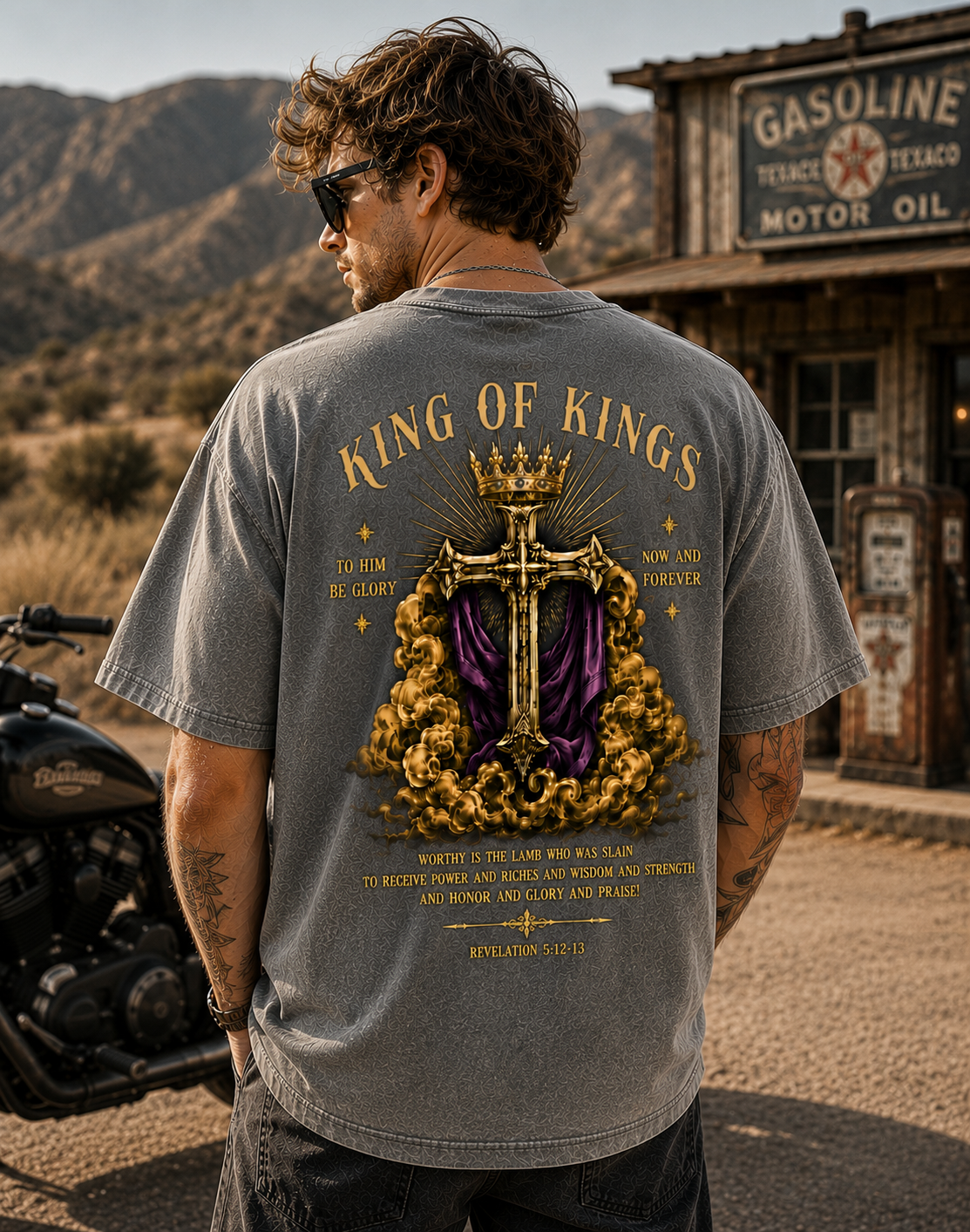King of Kings Vintage Washed Tee