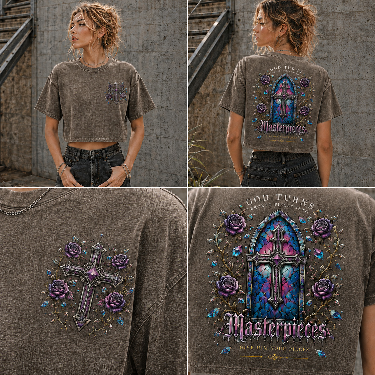 Gothic Masterpieces Washed Tee