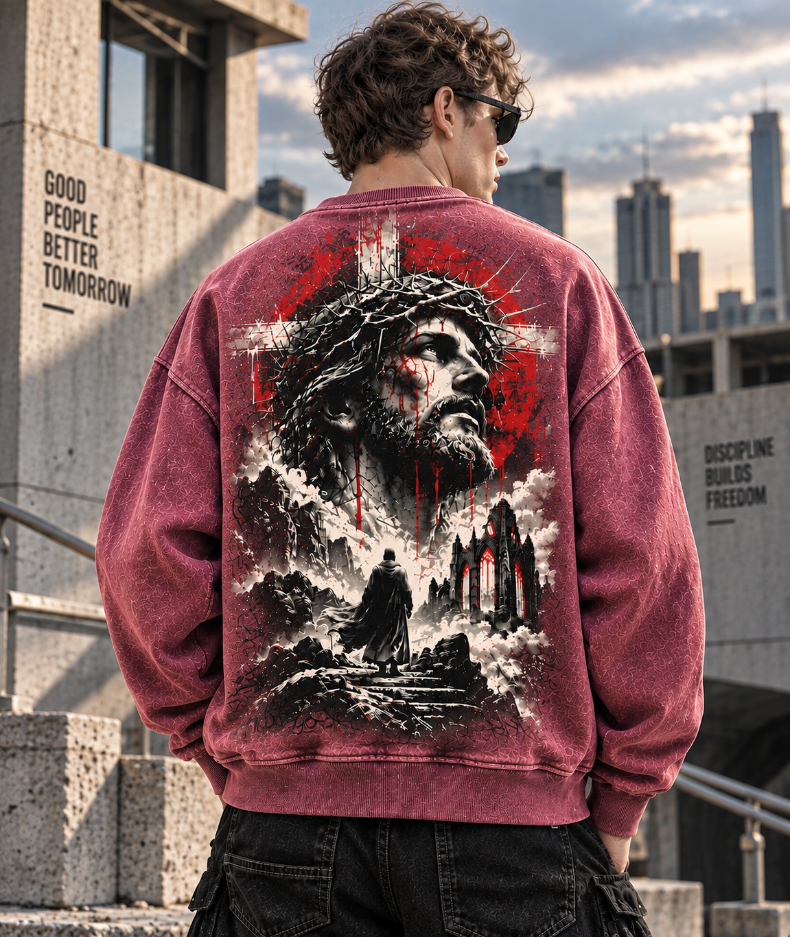 Faith & Ruins Vintage Sweatshirt