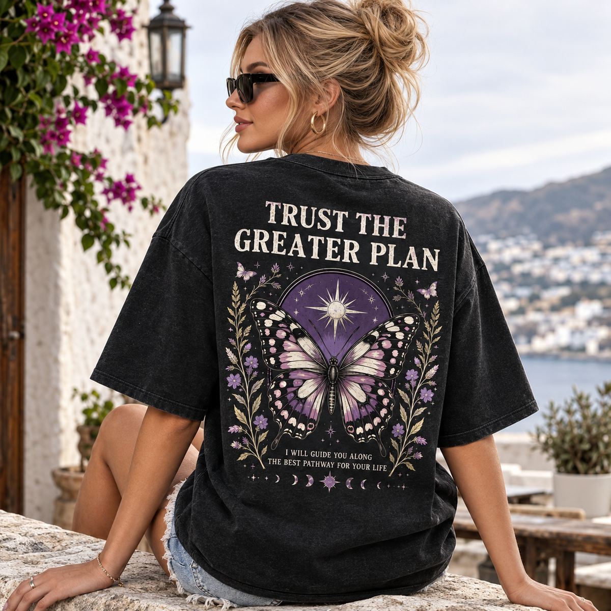 Trust The Greater Plan Oversized T-Shirt