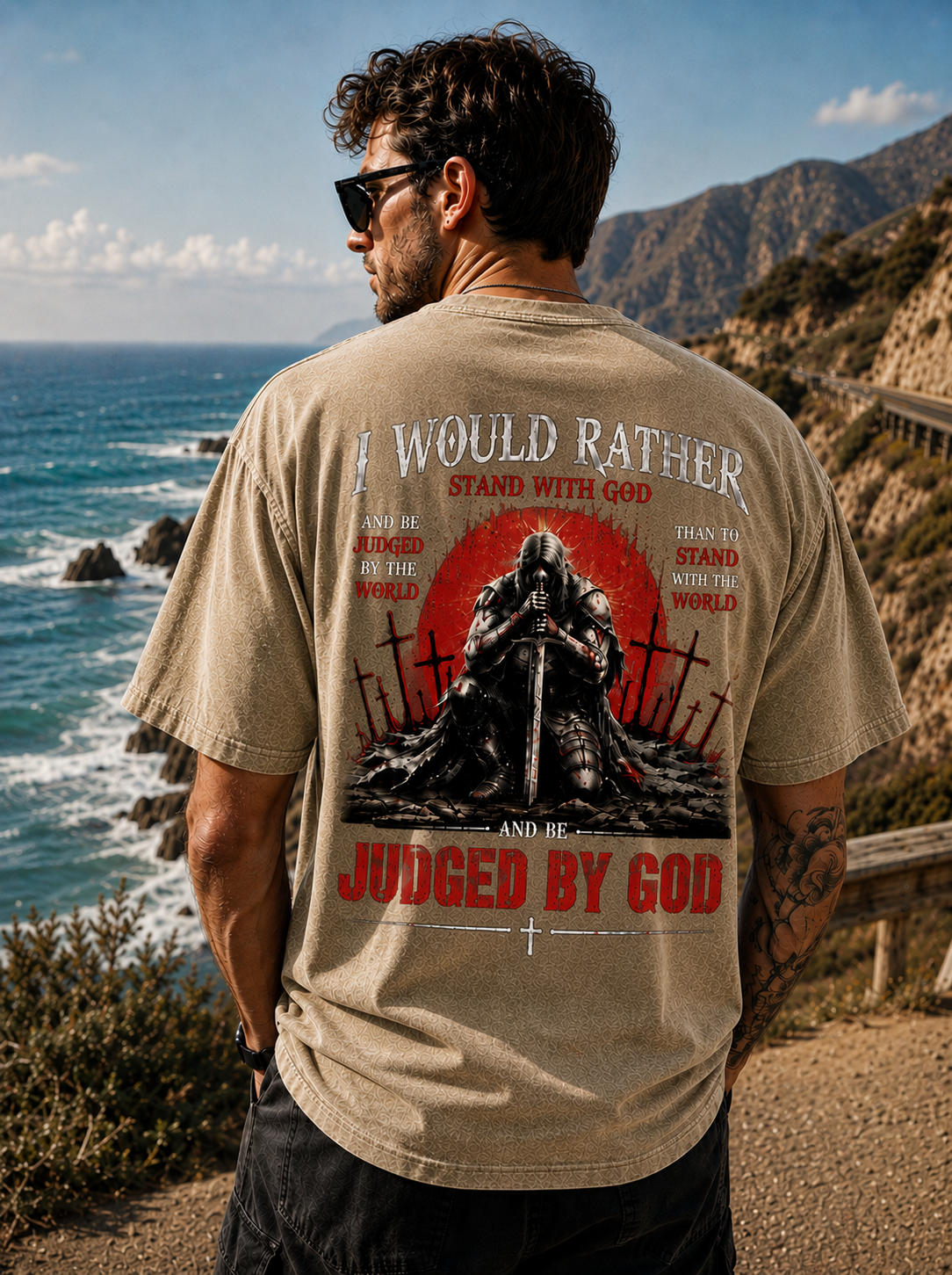 Judged by God – Vintage Graphic Tee