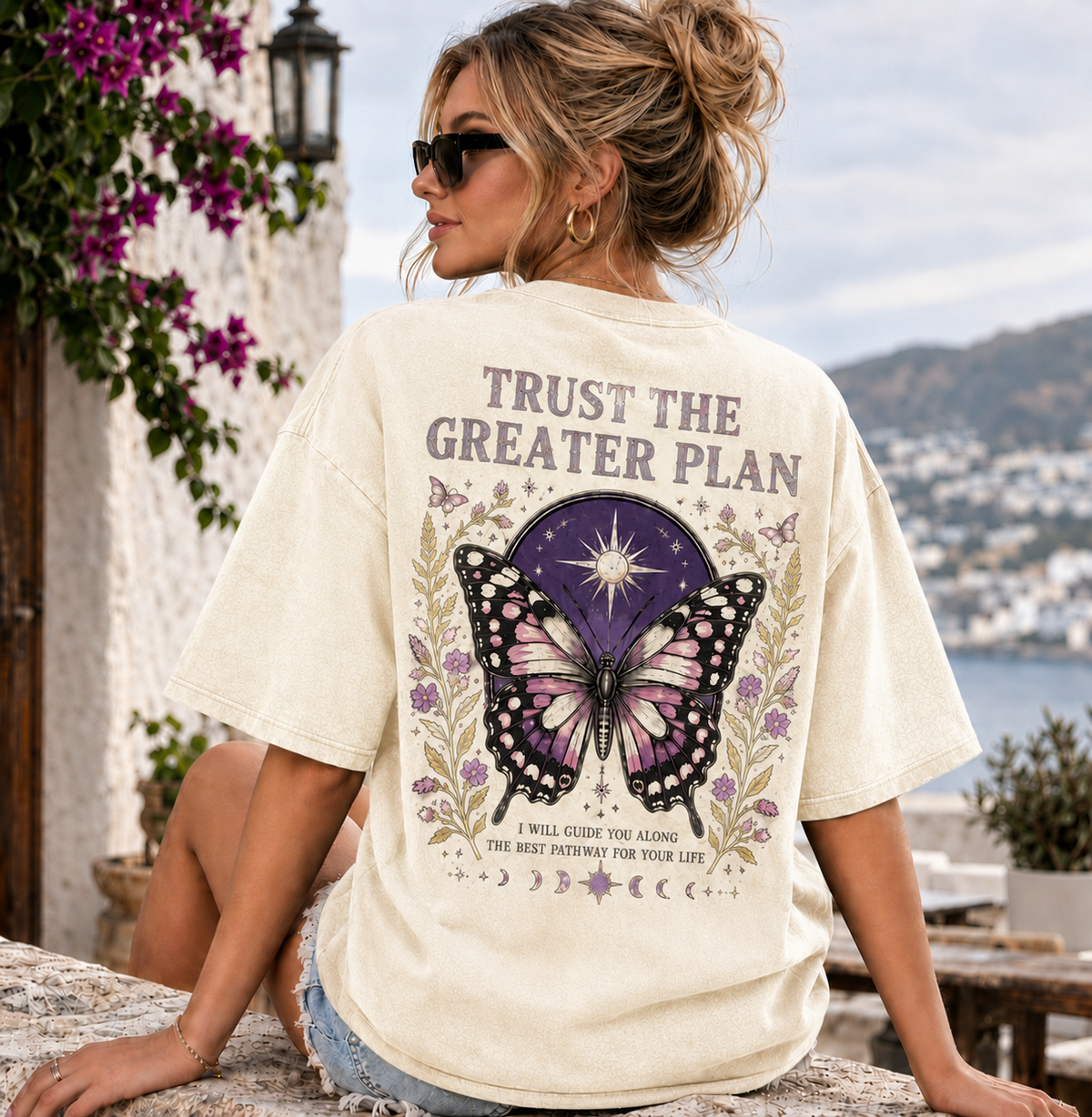 Trust The Greater Plan Oversized T-Shirt