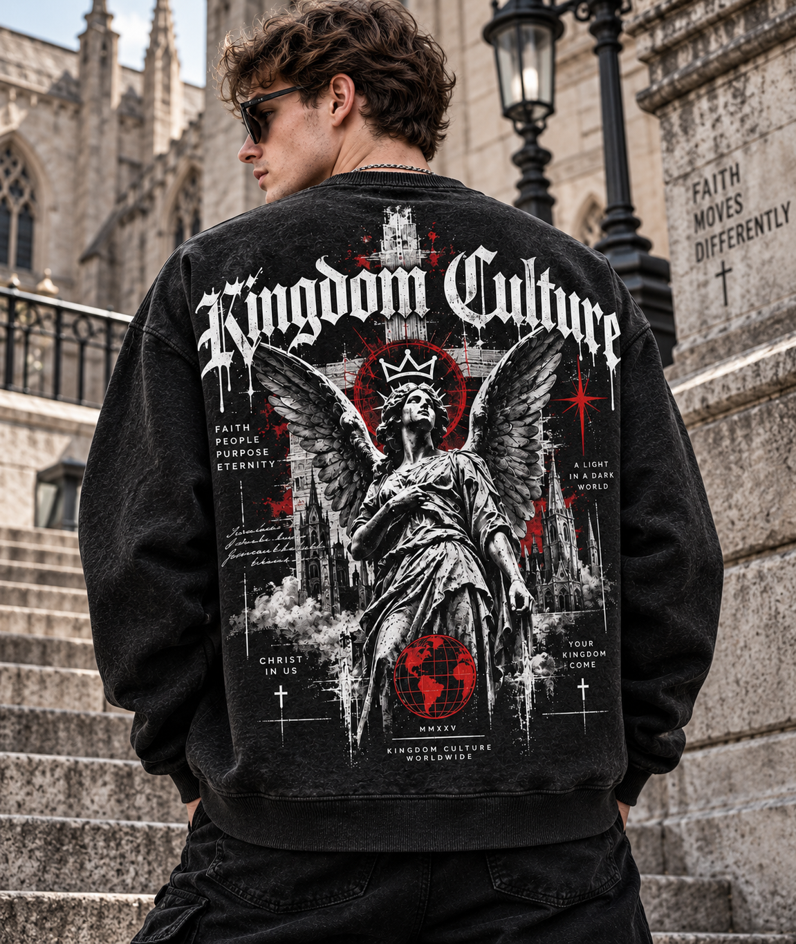 Kingdom Culture Vintage Wash Sweatshirt