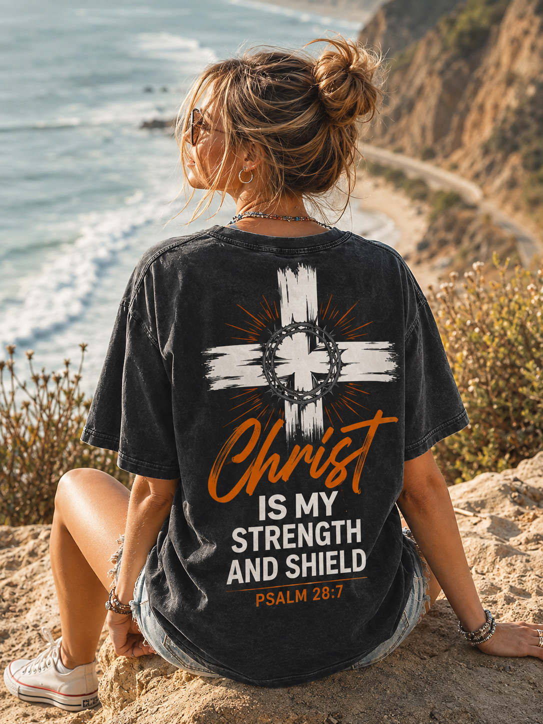 Christ Is My Strength & Shield Tee