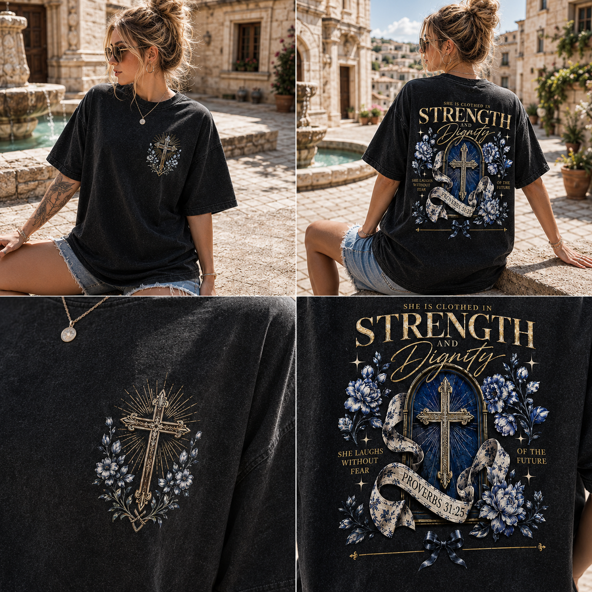 Strength & Dignity Vintage Tee