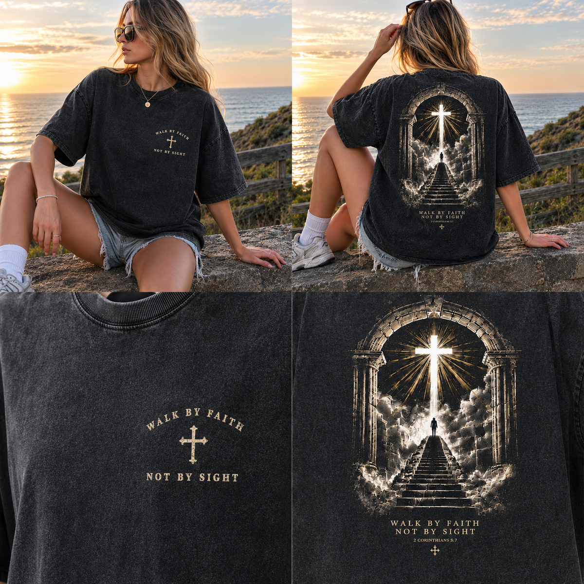 Faith Vintage Graphic T-Shirt – Walk by Faith