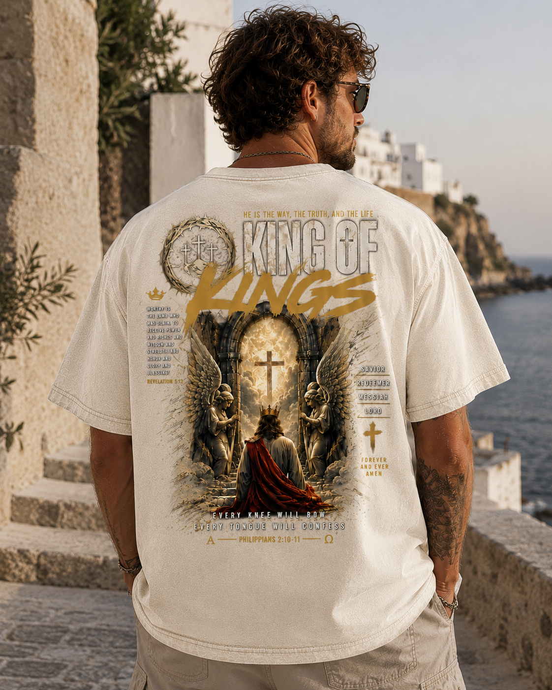King of Kings Vintage Christian Tee