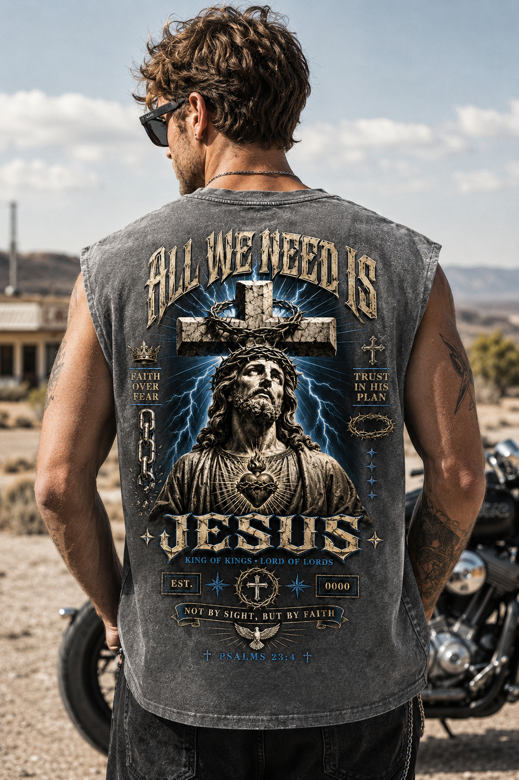 Jesus Faith Vintage Wash Tank