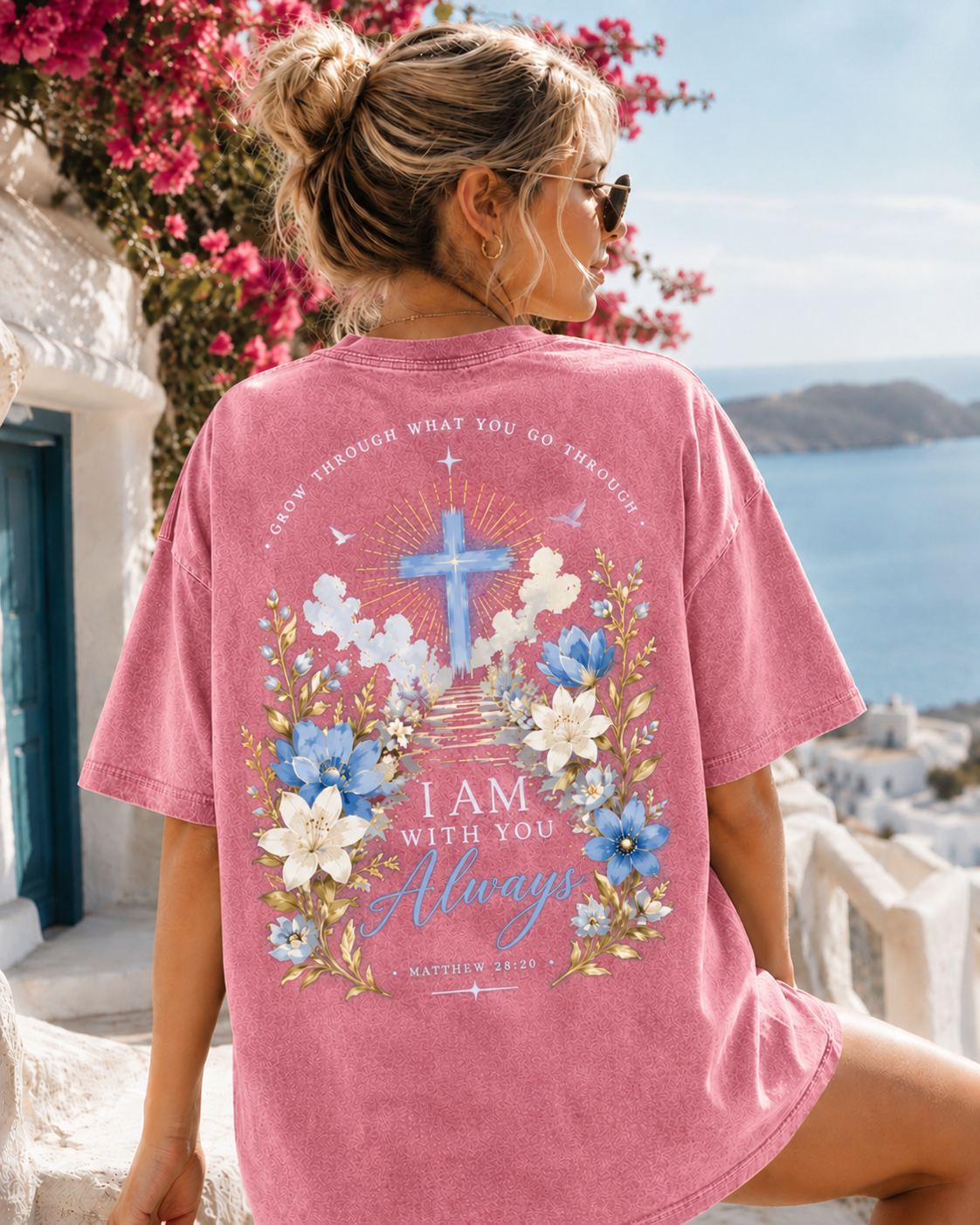 Faith Over Fear – Vintage Christian Graphic Tee