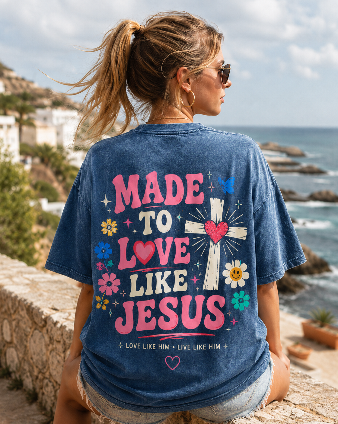 Made to Love Like Jesus – Vintage Graphic Tee