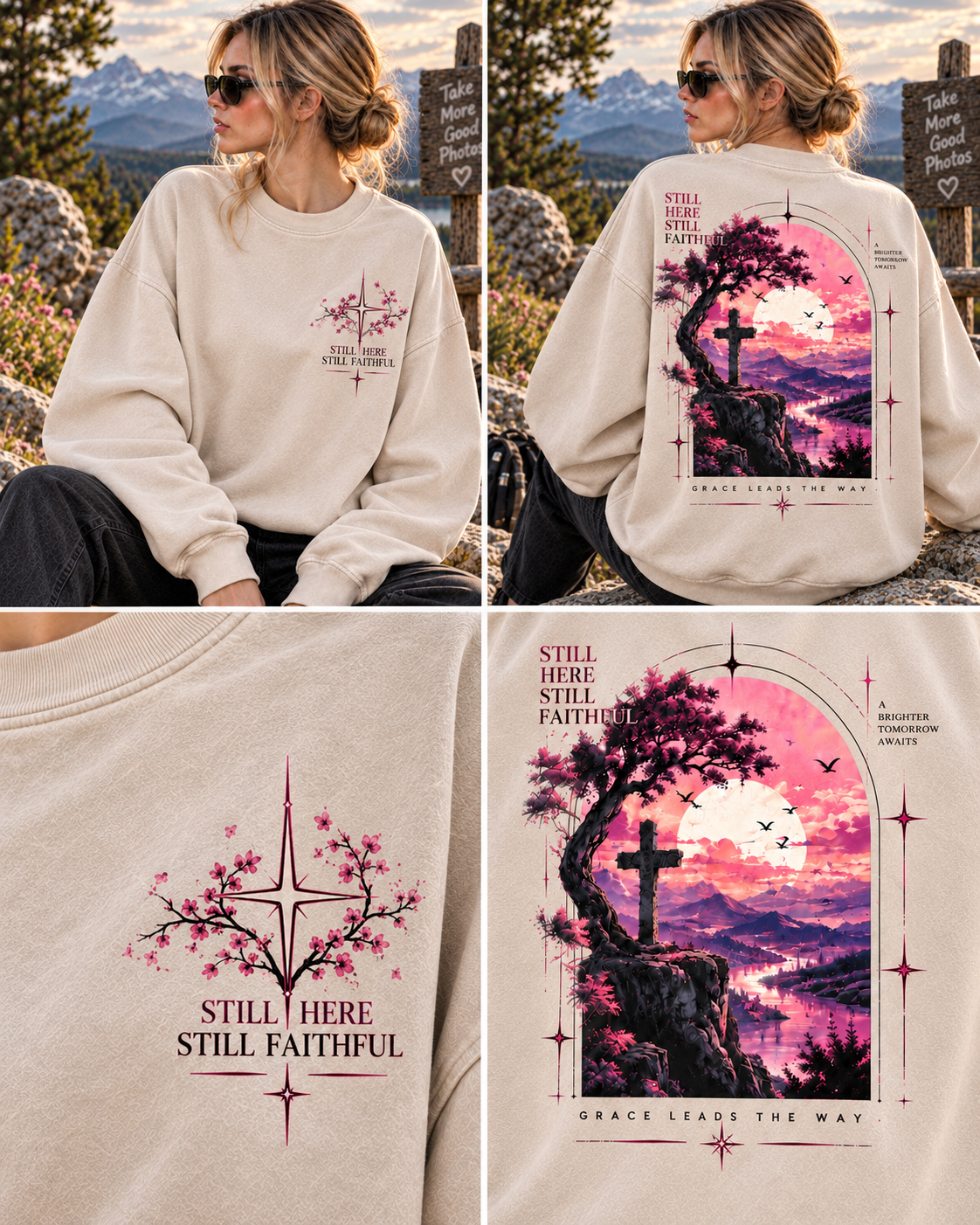 Still Here, Still Faithful – Vintage Faith Sweatshirt