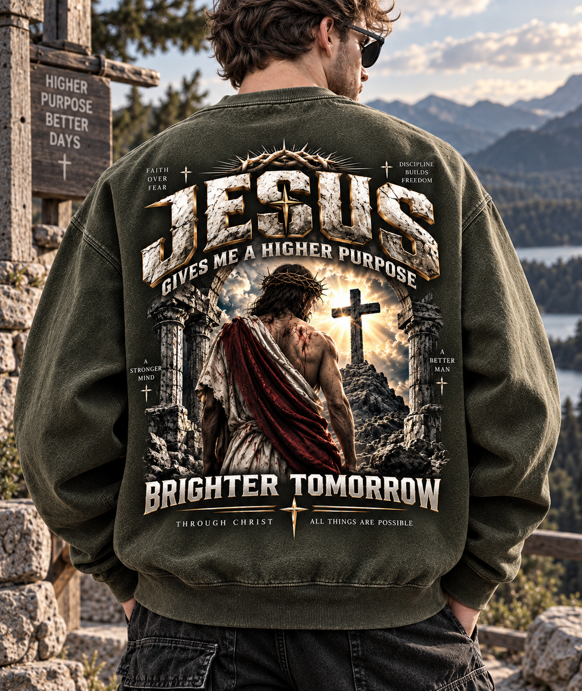 JESUS – Higher Purpose Sweatshirt