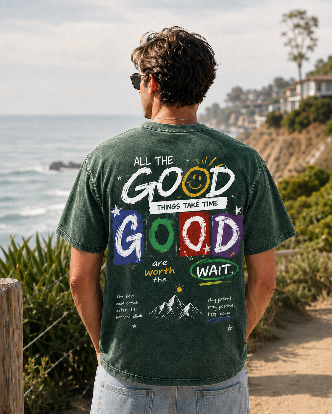 Good Things Take Time – Vintage Graphic T-Shirt