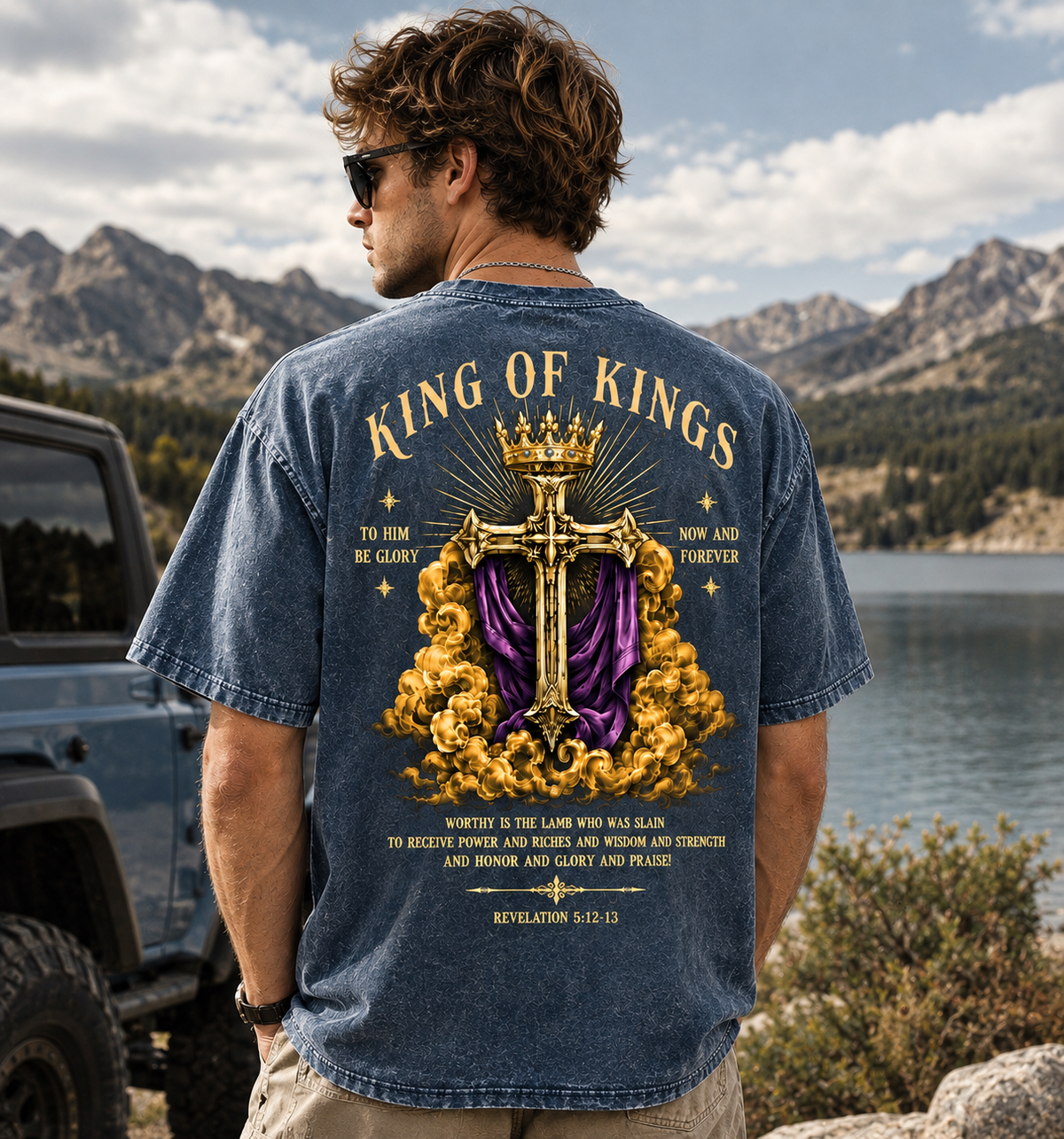 King of Kings Vintage Washed Tee