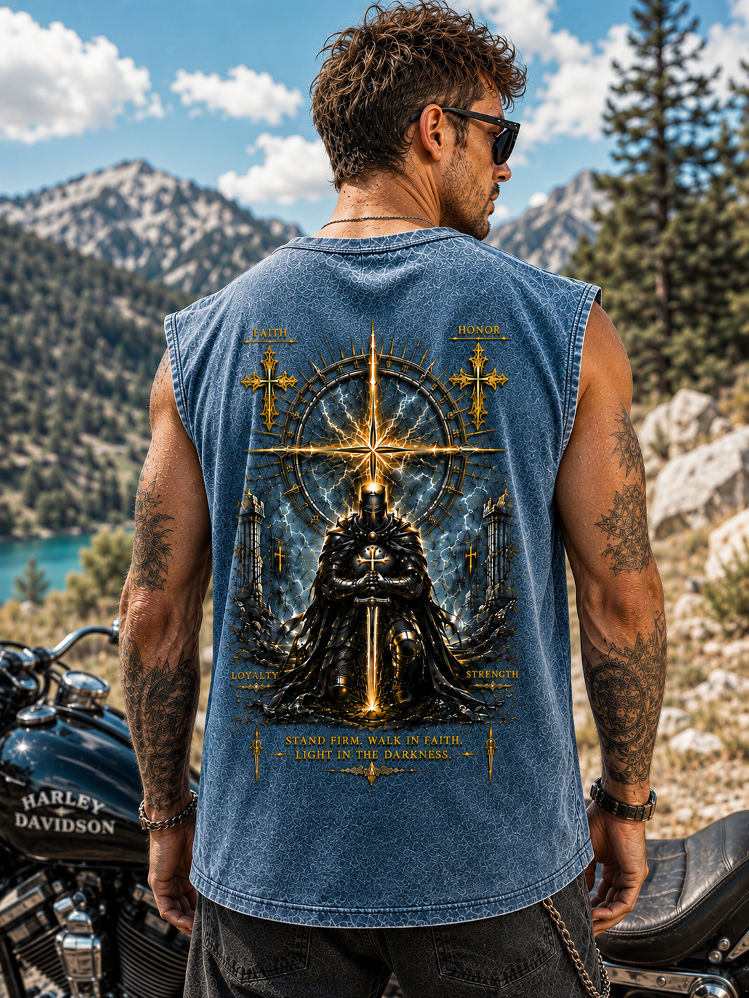 Faith & Honor Knight Tank Top