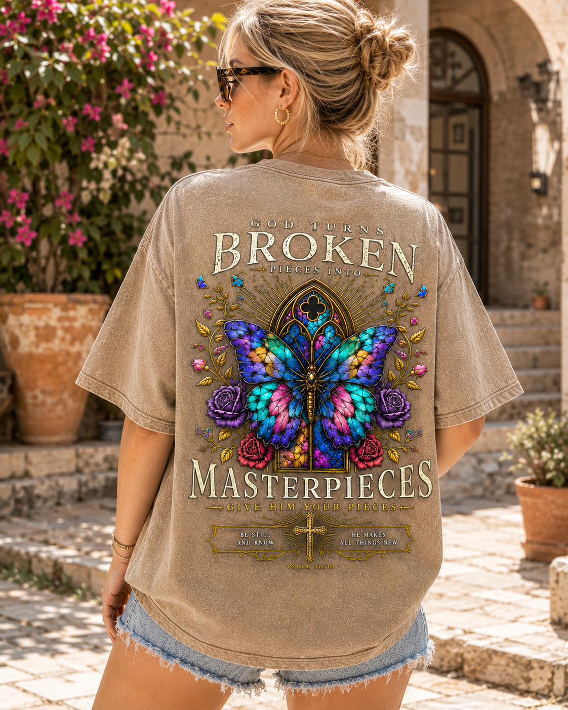 Broken Pieces Masterpiece Vintage Tee