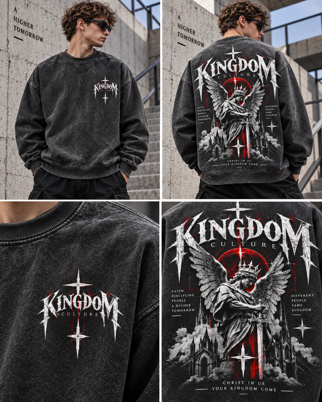 Kingdom Culture Washed Sweatshirt