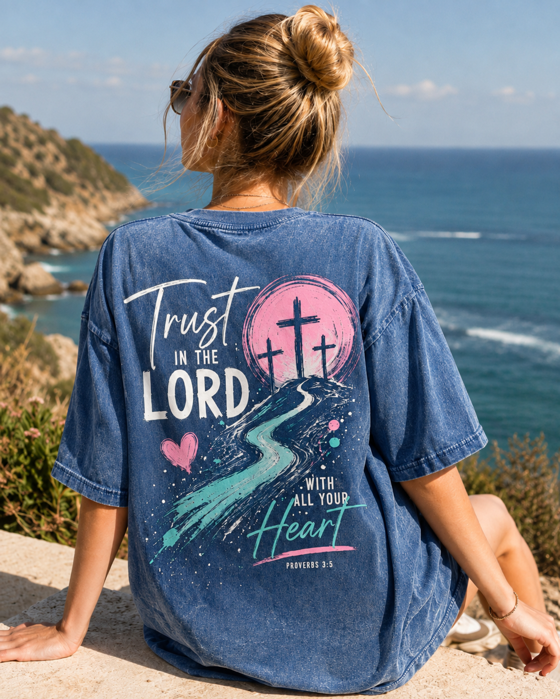 Trust in the Lord Graphic Vintage Wash T-Shirt
