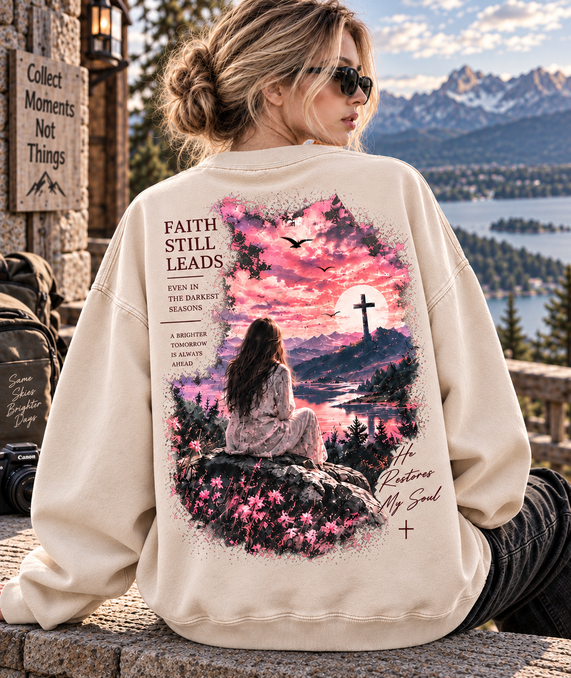 Faith Still Leads – Vintage Faith Sweatshirt
