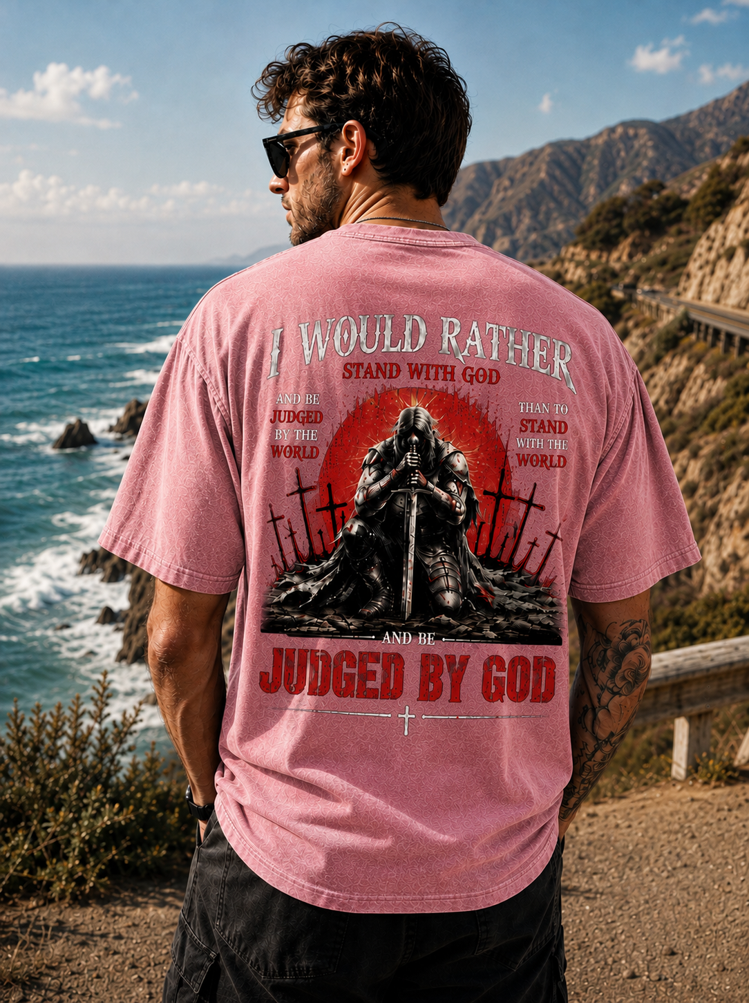 Judged by God – Vintage Graphic Tee