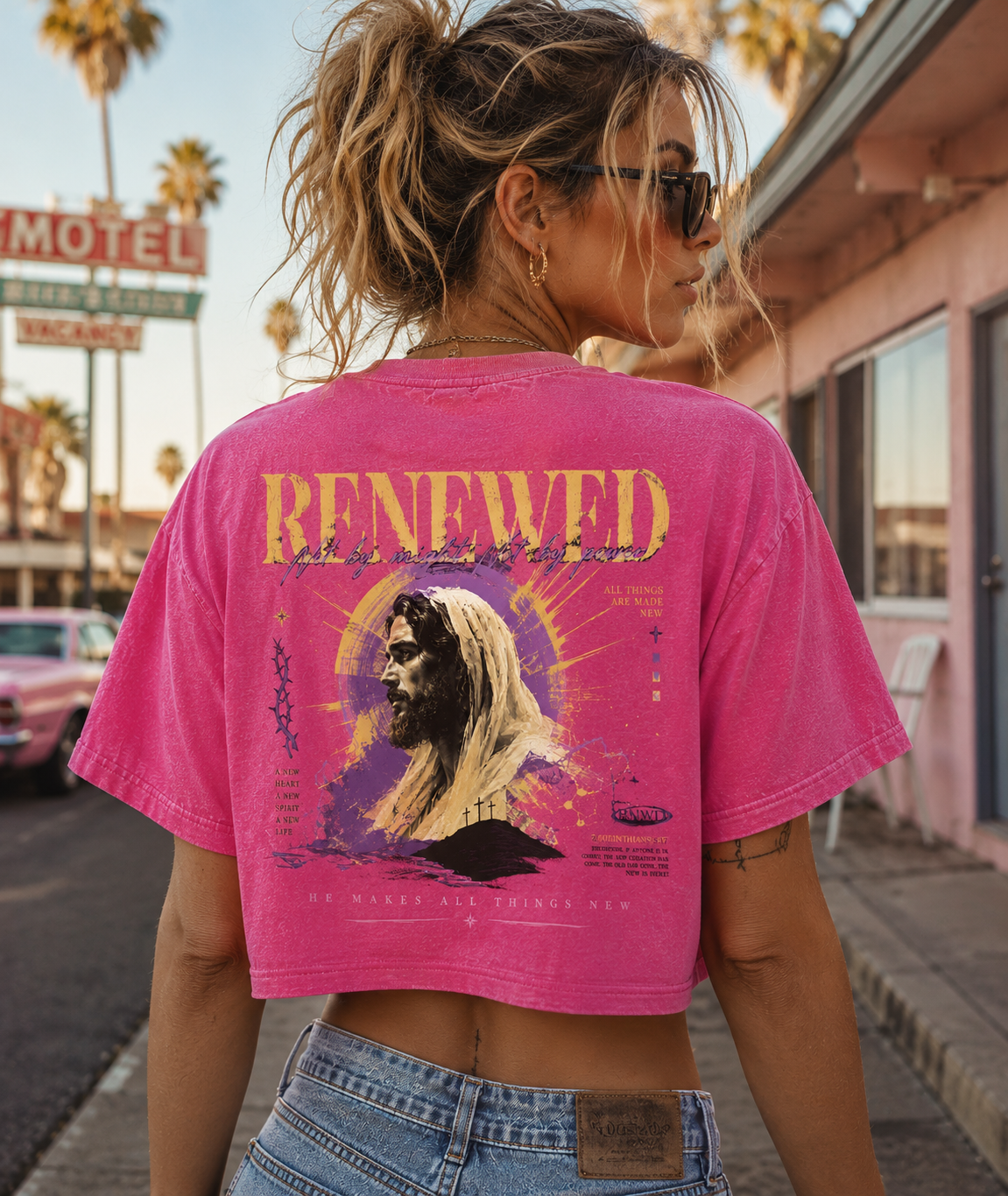 RENEWED Faith Graphic Crop Tee