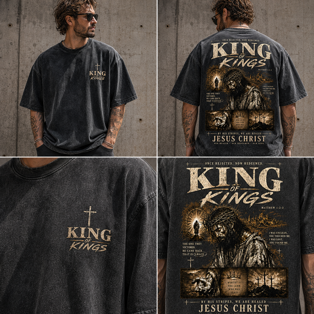 King of Kings Vintage Wash Tee