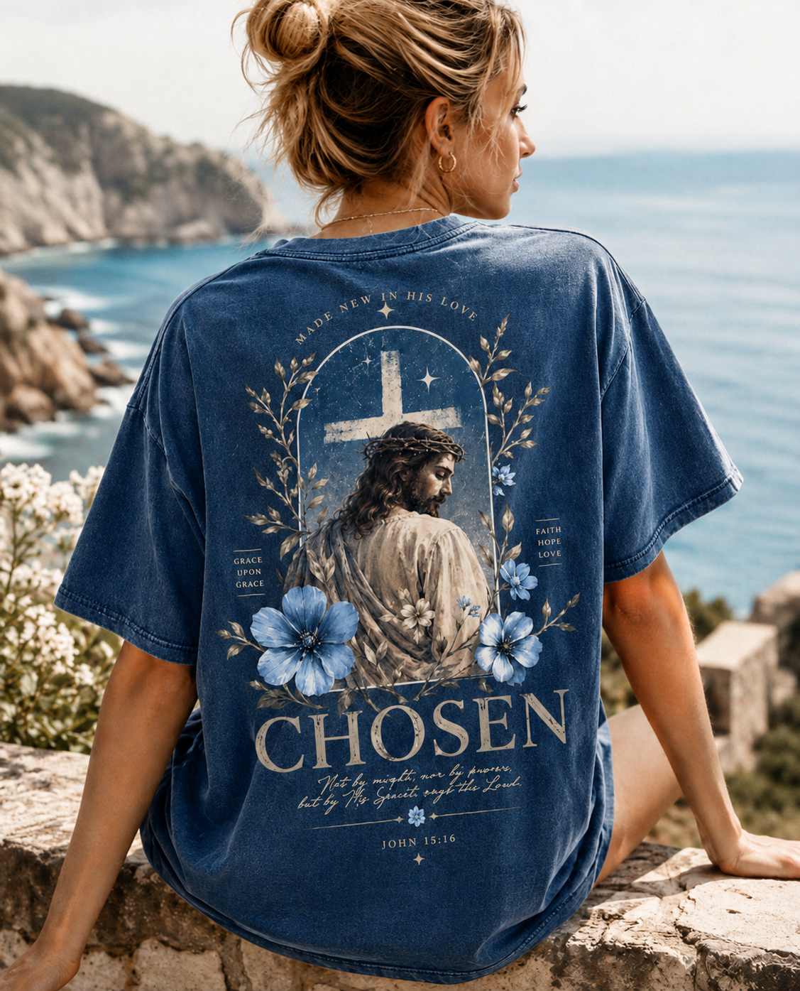 CHOSEN Jesus Vintage Wash T-Shirt