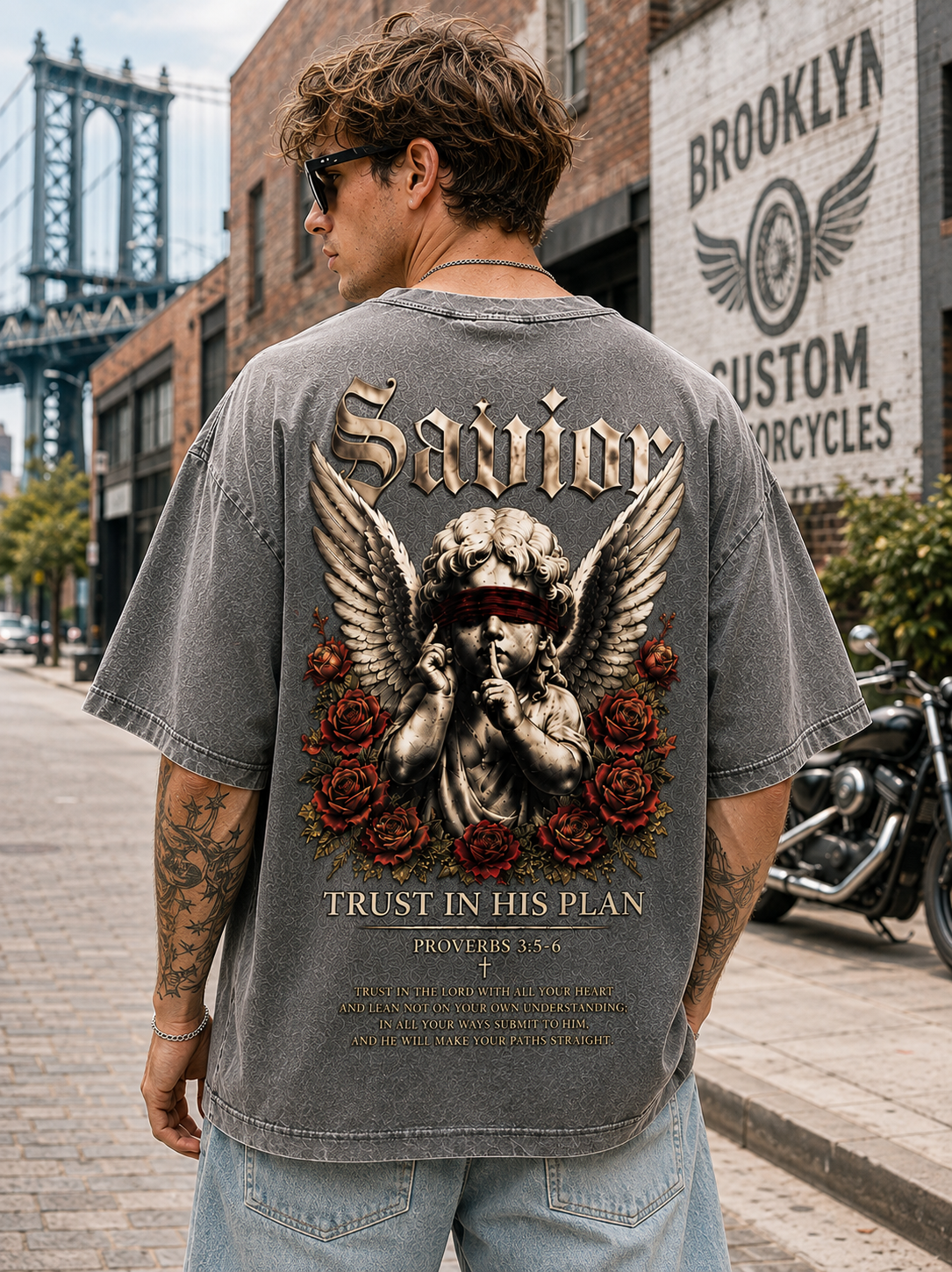 Savior – Vintage Olive Tee