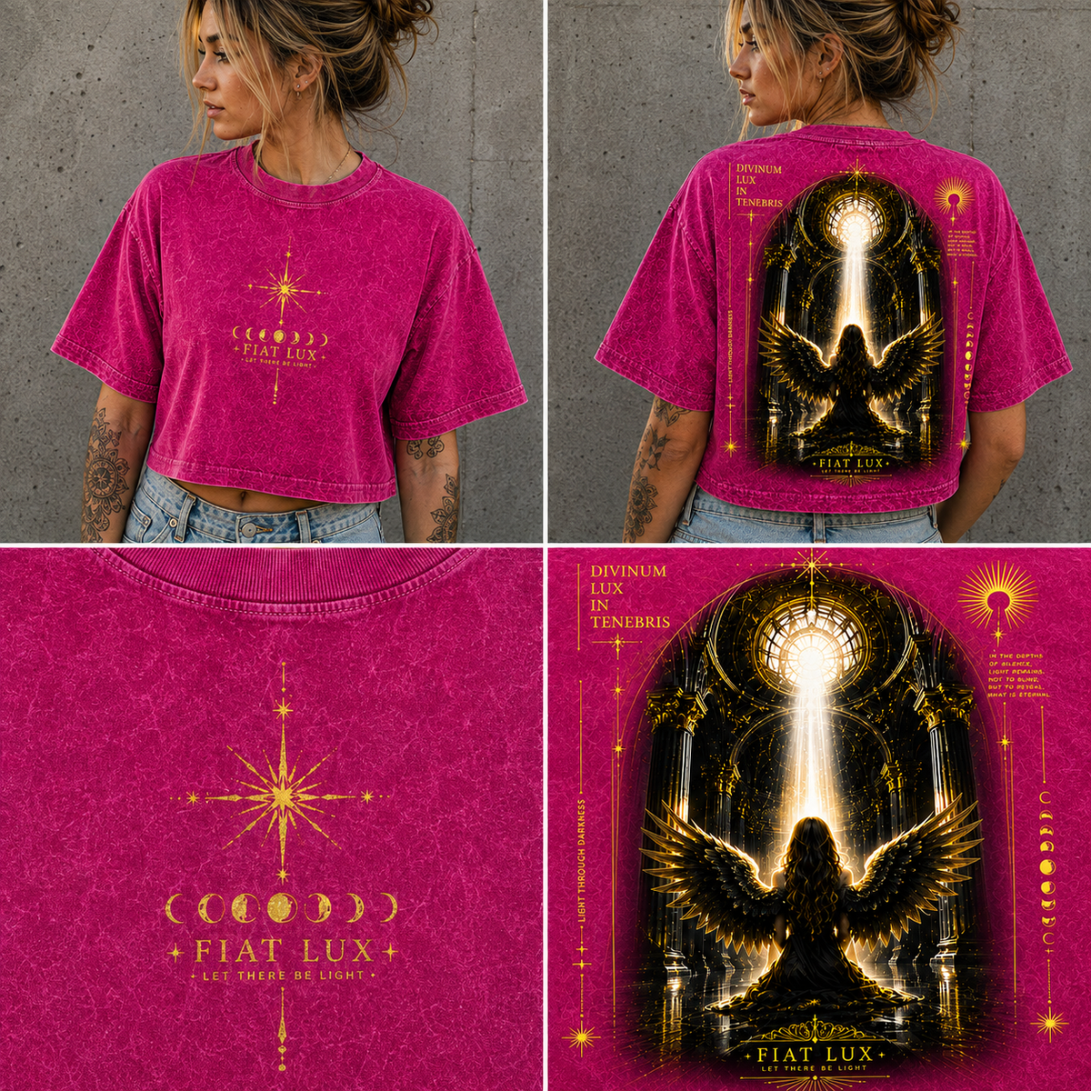 Fiat Lux – Angel of Light Tee