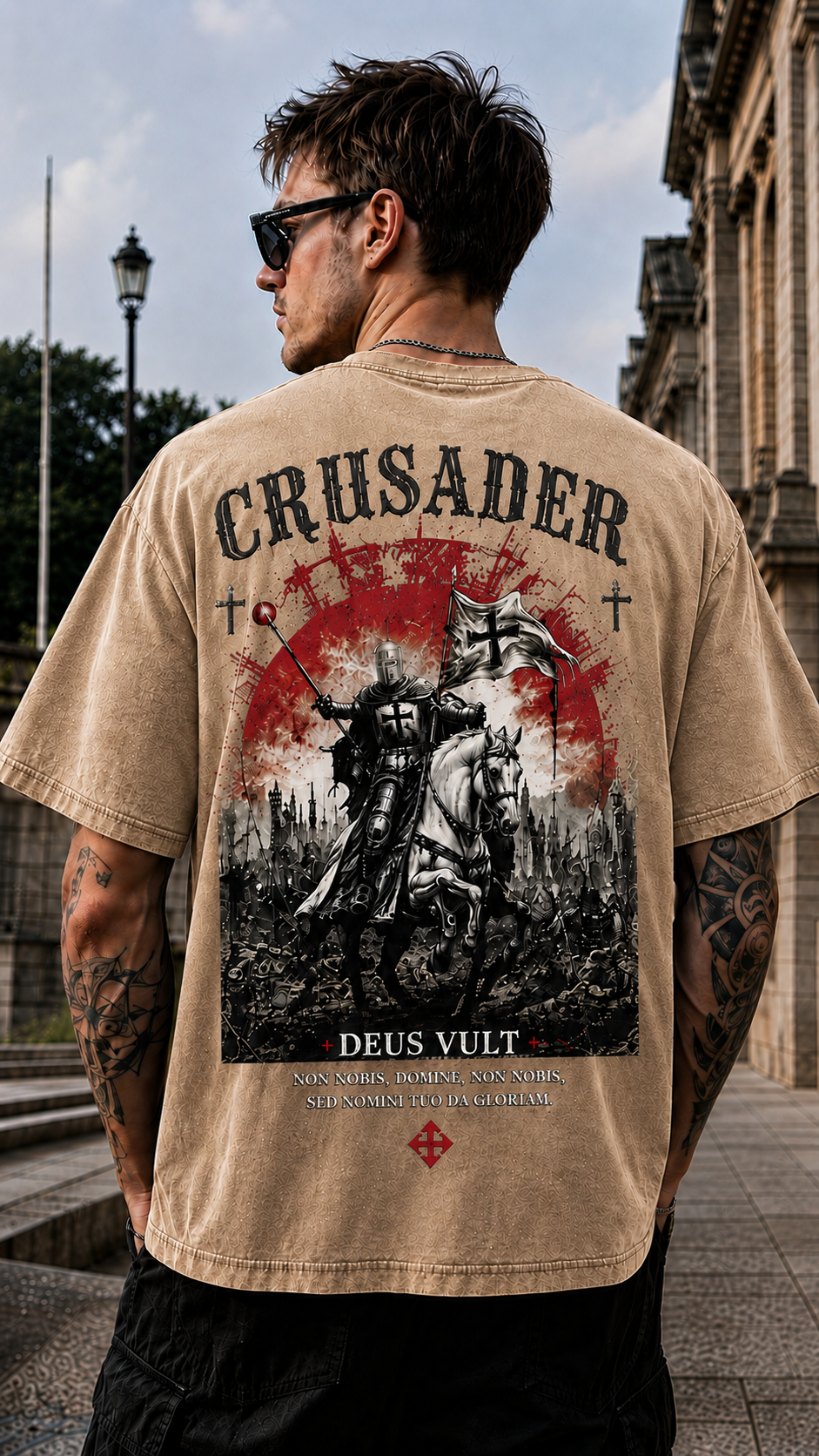 Armor of Christ Vintage Graphic T-Shirt