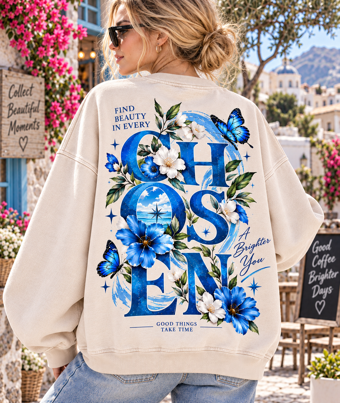 Chosen – A Brighter You Vintage Sweatshirt