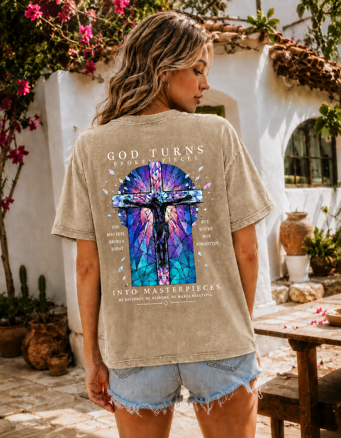 Broken Pieces Masterpiece Vintage T-Shirt