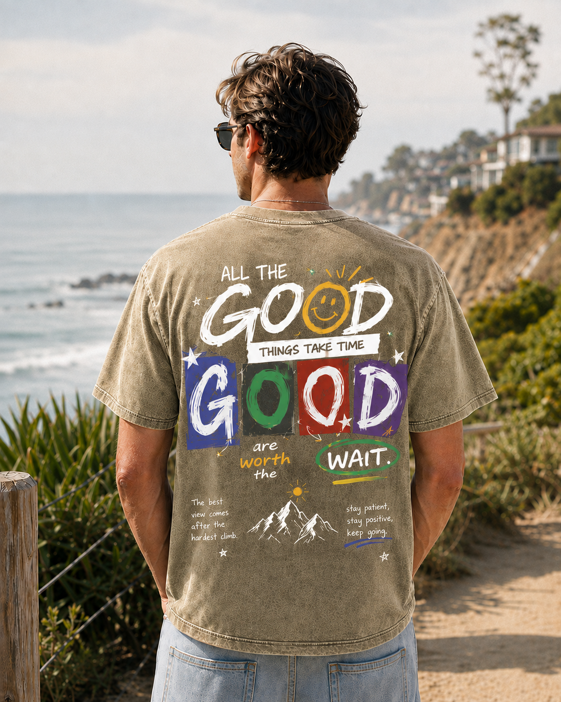 Good Things Take Time – Vintage Graphic T-Shirt