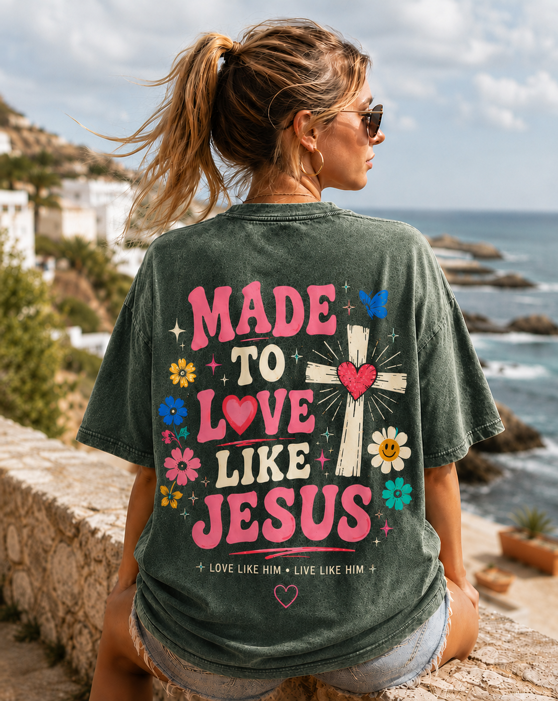 Made to Love Like Jesus – Vintage Graphic Tee