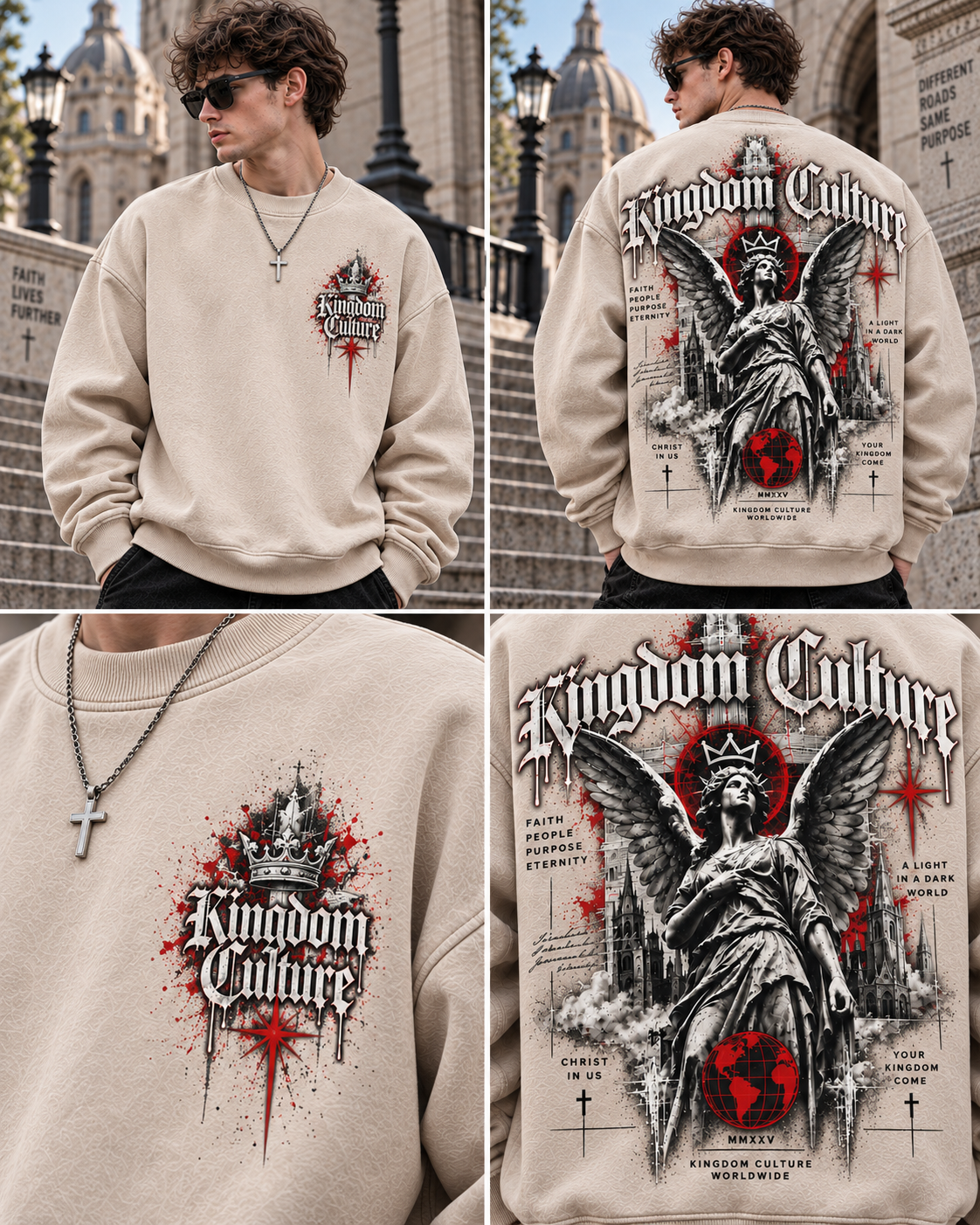Kingdom Culture Vintage Wash Sweatshirt