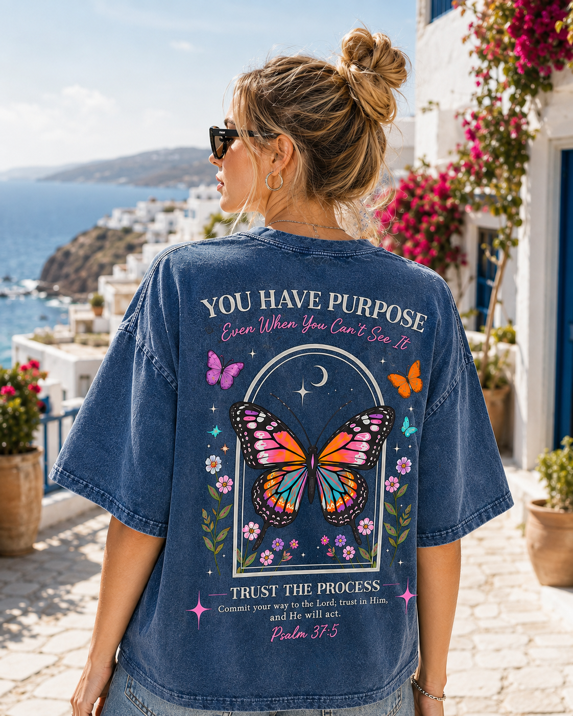 Purpose Butterfly Vintage Tee