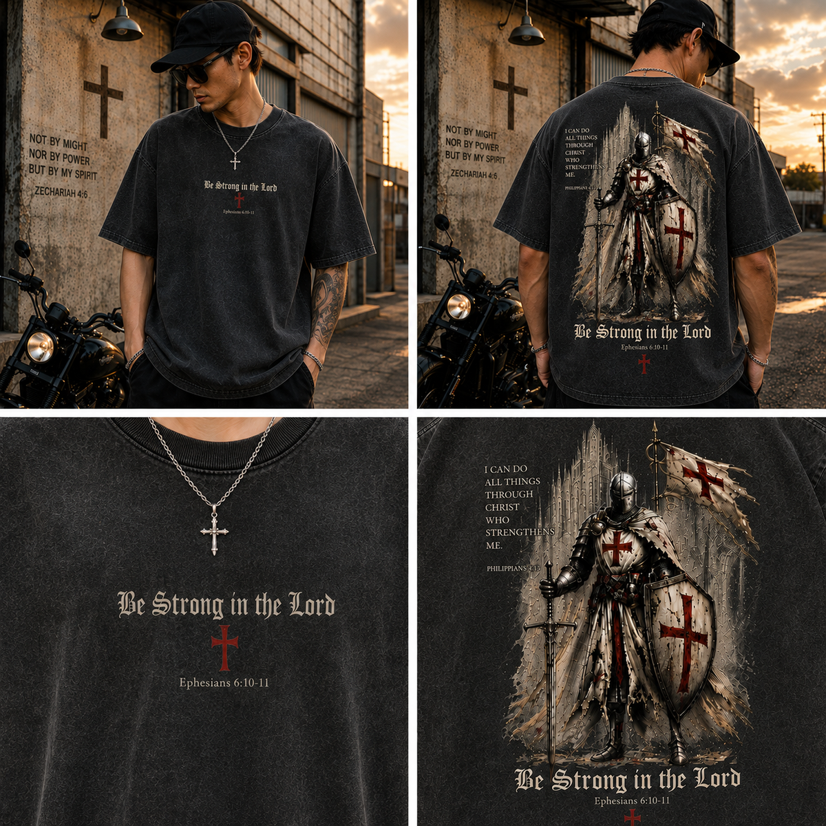 Crusader Cross Tee