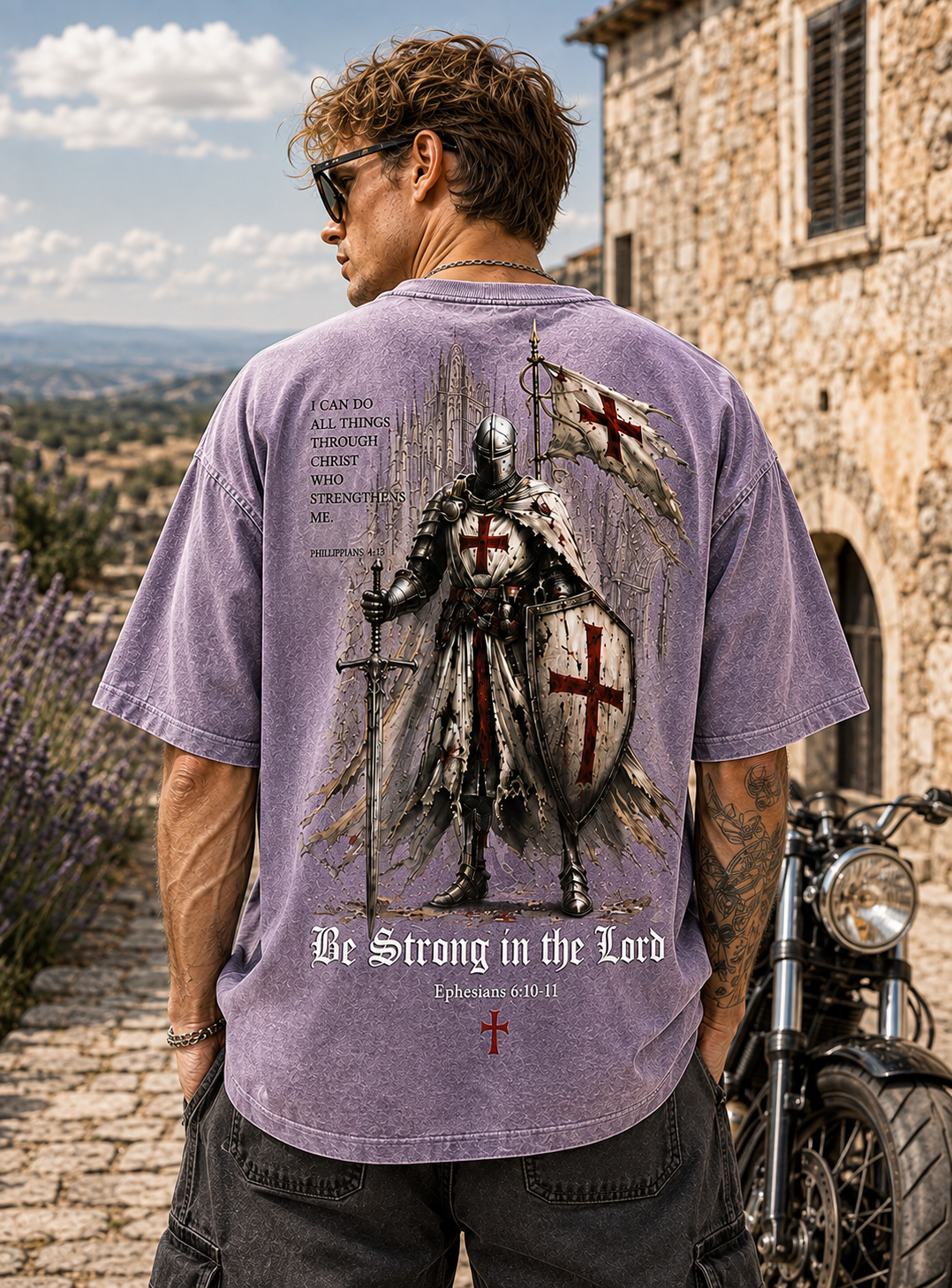 Crusader Cross Tee