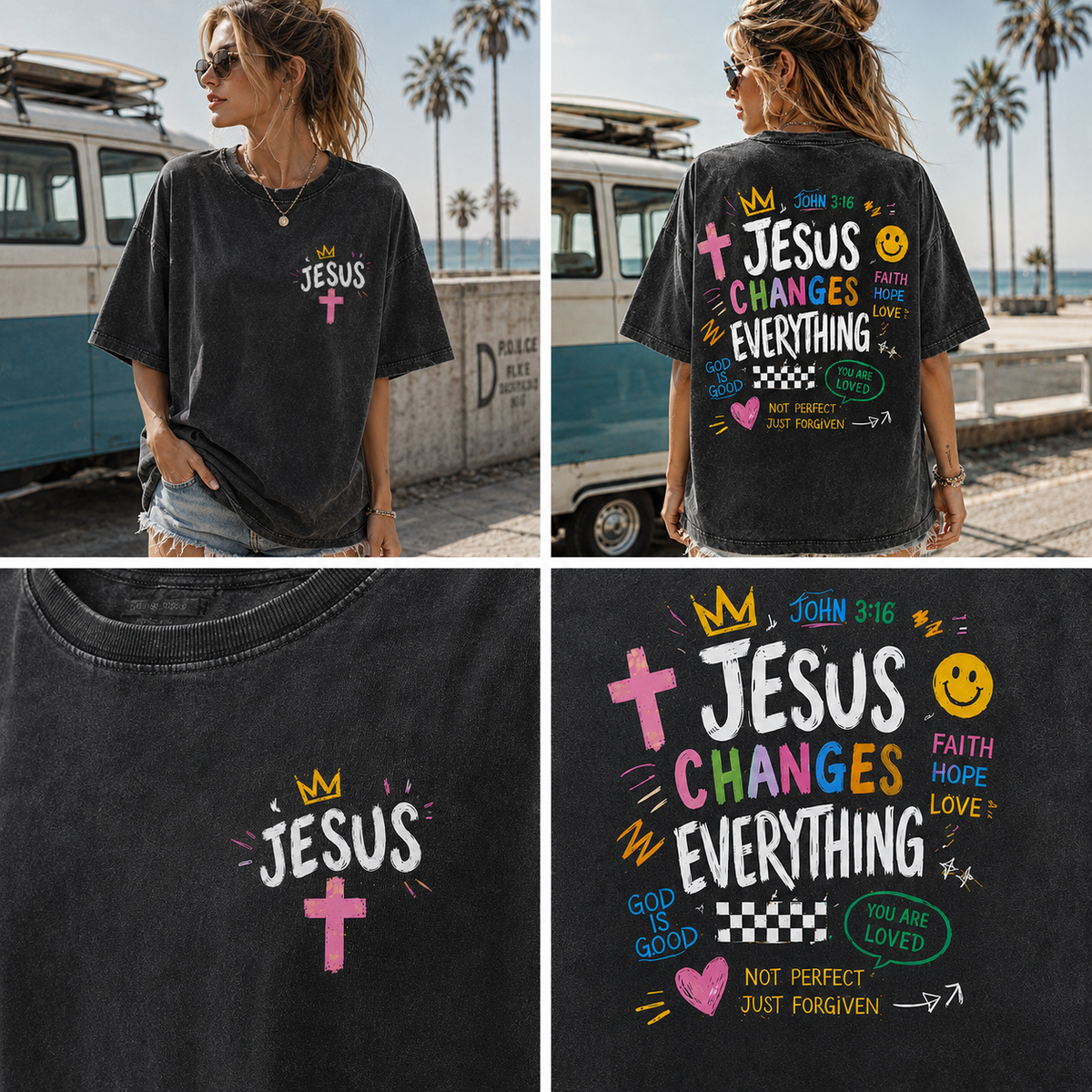 Jesus Changes Everything – Vintage Tee