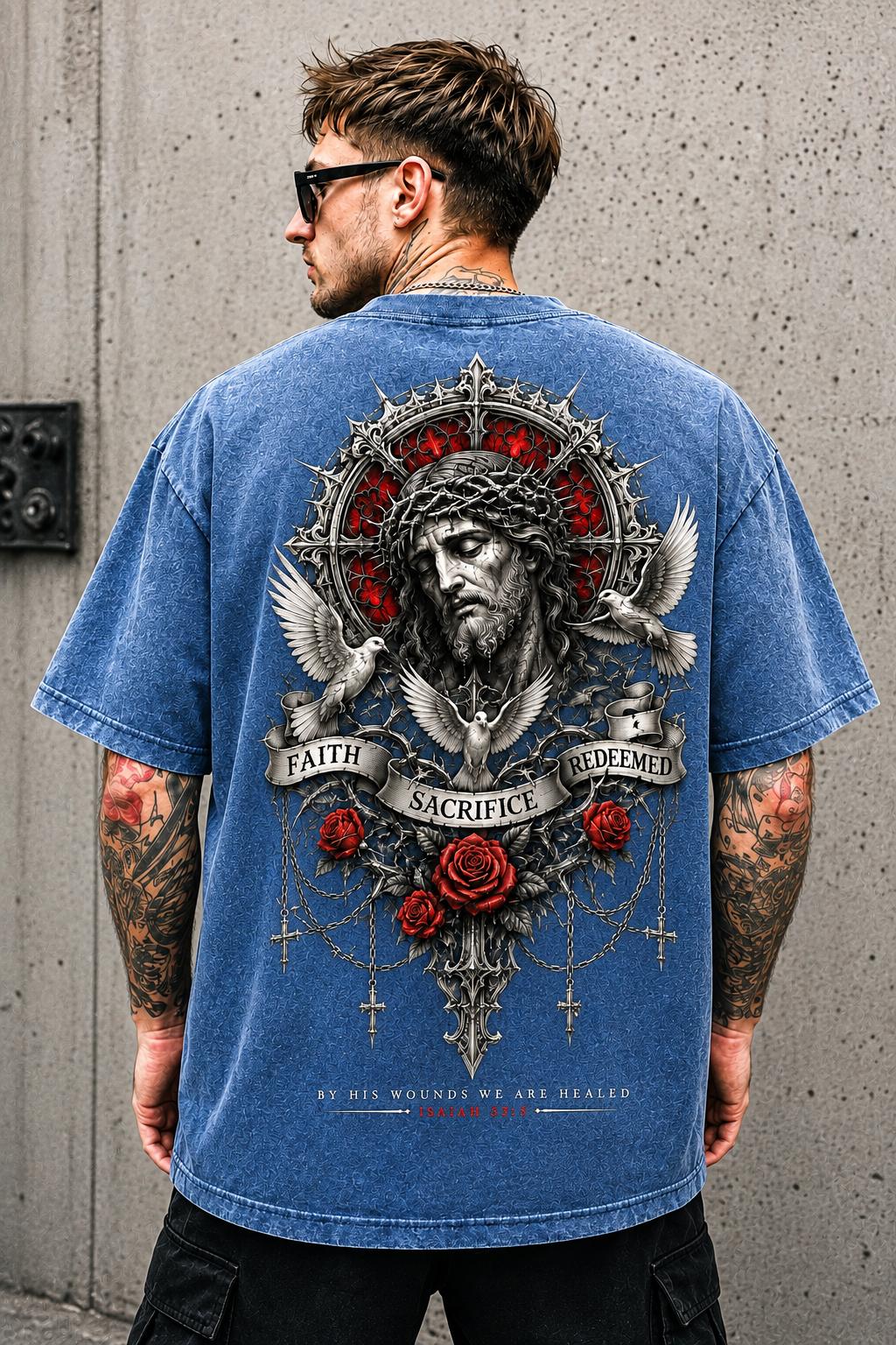 Faith Sacrifice Redeemed Vintage T-Shirt