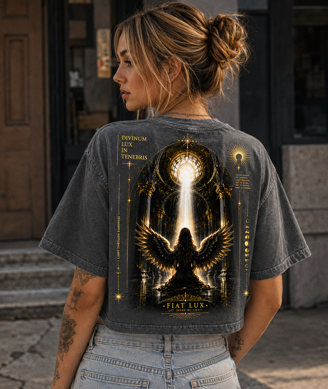 Fiat Lux – Angel of Light Tee