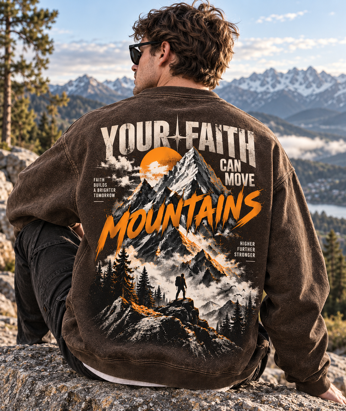 Faith Moves Mountains Sweatshirt