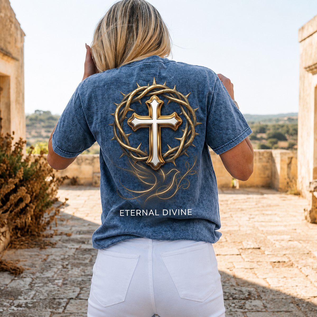 Faith Over Fear Vintage Tee
