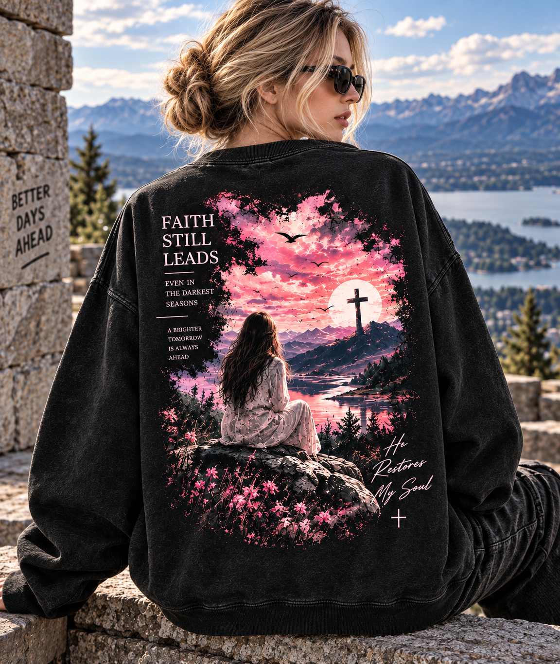 Faith Still Leads – Vintage Faith Sweatshirt
