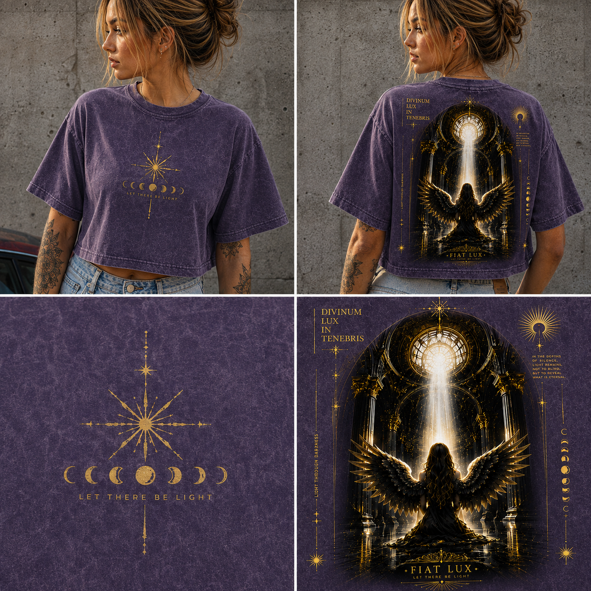 Fiat Lux – Angel of Light Tee