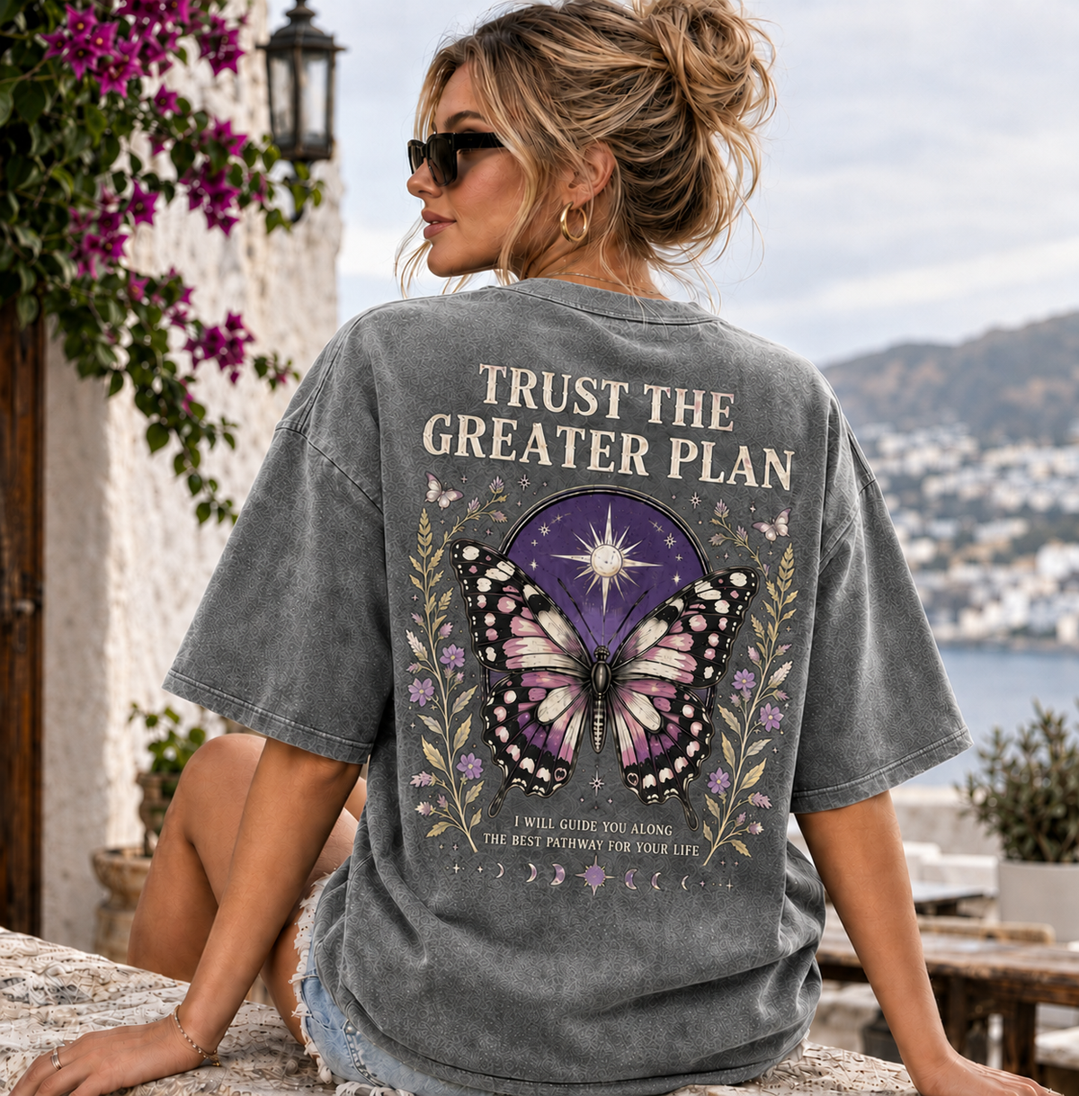 Trust The Greater Plan Oversized T-Shirt
