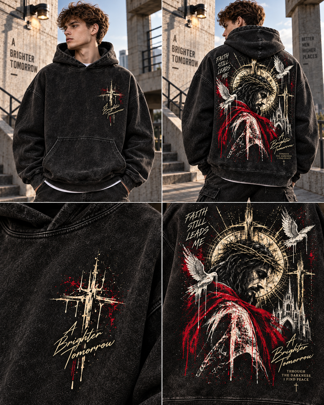 Faith Still Leads Me – A Brighter Tomorrow Hoodie