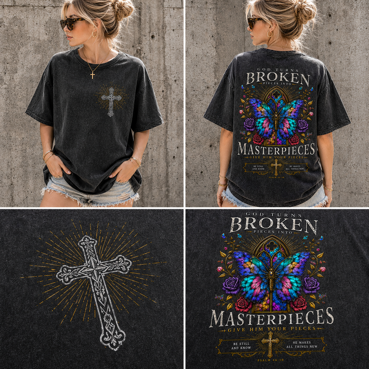 Broken Pieces Masterpiece Vintage Tee