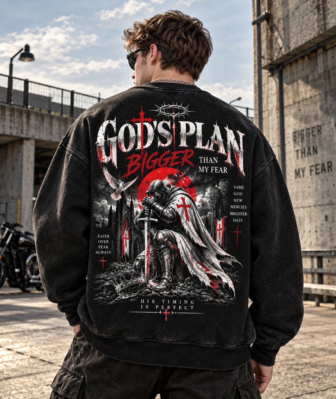 God’s Plan Vintage Faith Sweatshirt